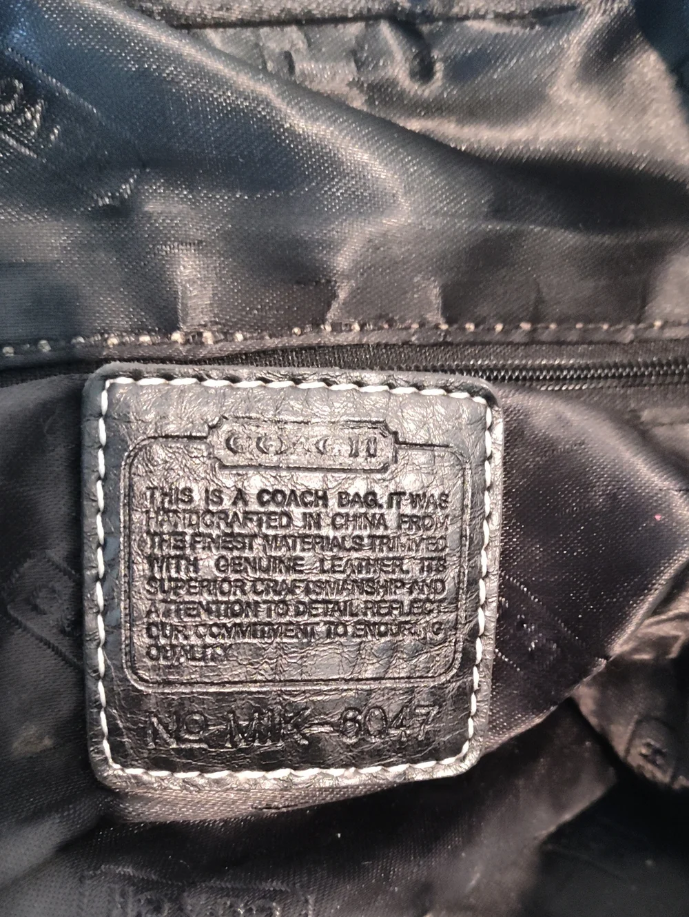 Coach Signature Shoulder Bag in Black, Blue, Green & Gold